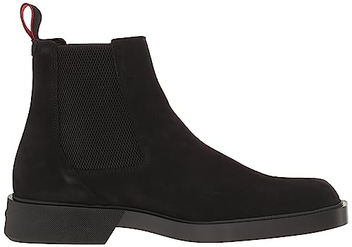 Image of HUGO Men's Iker Suede Chelsea Boots