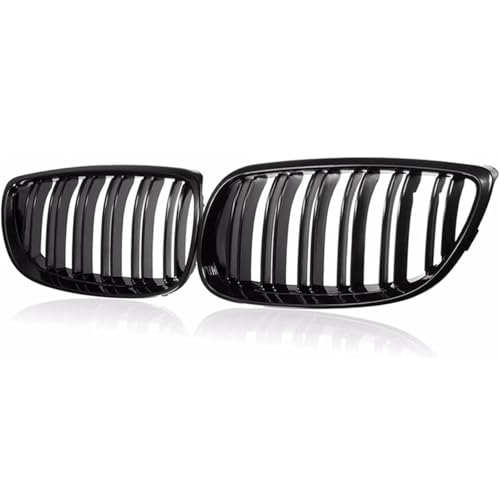 Parrilla delantera de riñón negro brillante que mejora el flujo de aire para BMW E92 E93 M3