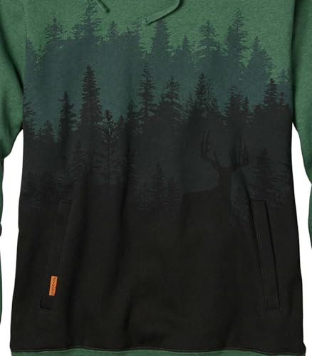 Image of Legendary Whitetails Mens Printed Hoodie Pullover Hooded Sweatshirt