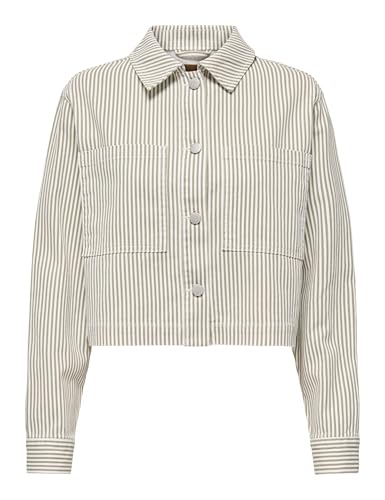 Chaqueta Onlnaomi Stripe Jacket Otw ideal para las tardes de oficina y paseos