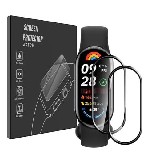 WFTE [2-Pack Protector de Pantalla para Xiaomi Smart Band 9 [No es de cristal],Cobertura máxima,Huellas Dactilares Libre,Sin Burbujas,TPU Protector de Pantalla Xiaomi Smart Band 9