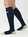 Graduated Compression Socks for Men & Women MDSOX 20-30 mmHg (Navy Blue, L) Best Stockings for Nurses, Travel, Running, Maternity Pregnancy, Varicose Veins, Medical, Blood Circulation, Leg Recovery
