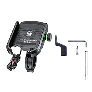 Atcdfuw 12V-90V Motorcycle E-Bike Handlebar Rear-View Cellphone Stand Usb Charger 12V-90V Motorcycle Phone Stand 5 41r8zvpzhpl. sl500 . ss300