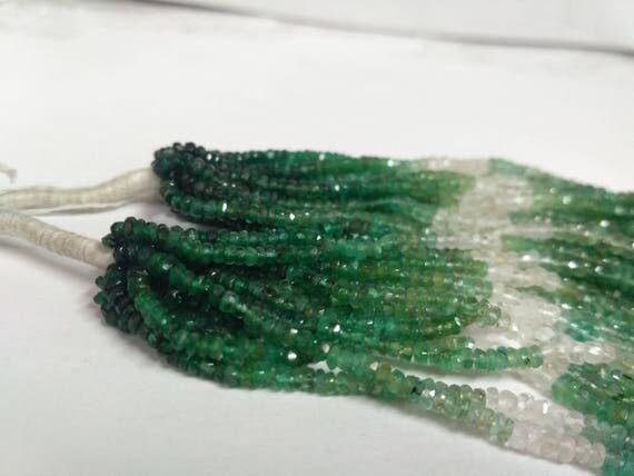 Perles de turquoise pour création bijoux rondelle facettée