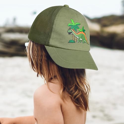 Kids Sun Hat Visor,Boy Girl Summer Sun Protection Hat Baseball Hat Toddler Beach Sun Hat for Children3