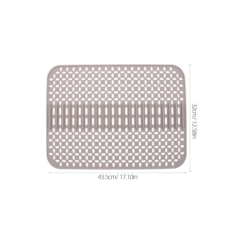 Tapete de secado cuadrado de 43X32 CM para proteger piletas y encimeras 4