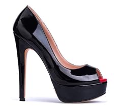 Black/Red-patent