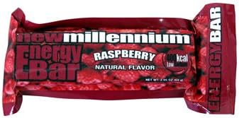 SOS Food Labs SOS-Raspberry-1 Millennium Bar 400-Calorie Raspberry