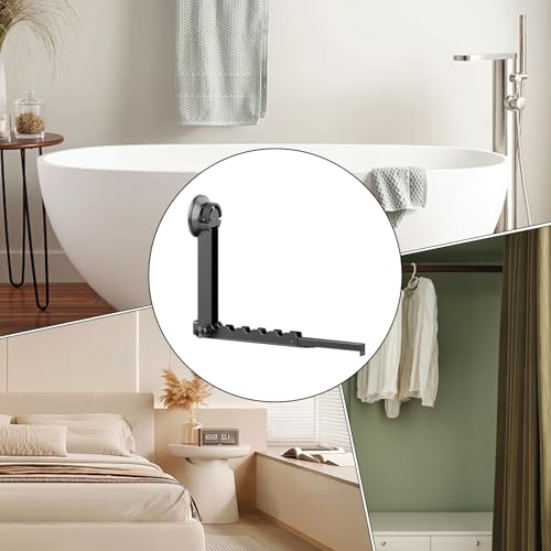 Étagère de séchage murale sans perçage pour petits balcons