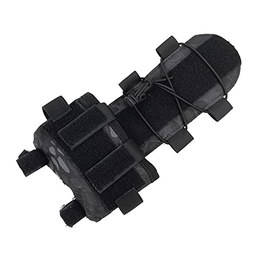 Bolsa de contrapeso para Casco táctico, Funda de Casco táctico Multiusos Bolsa Trasera extraíble Bolsa de Peso contrapeso Airsoft Bolsa de Equipo de contrapeso para Casco táctico (black1) Cover
