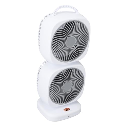 Ventilateur tour double couche CHICIRIS oscillant et rechargeable sans fil - 3