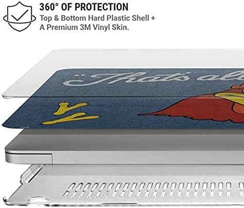 Skinit Case + Skin Compatible with MacBook Air 13in (2020) - Officially Licensed Warner Bros Foghorn Leghorn Thats All Folks Design