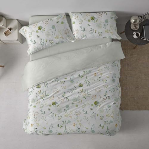 Funda nórdica menta Burrito Blanco para cama de 150 a 160 cm con diseño estampado 4