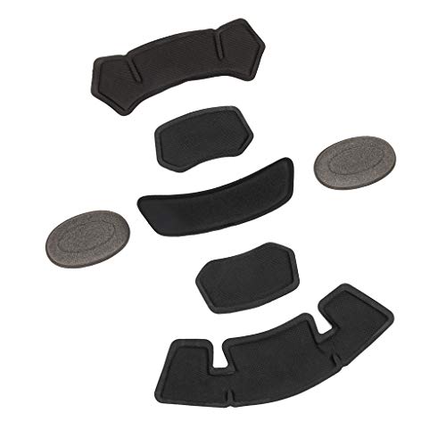 Paxlamb Helmet Padding Kit Bicycle Replacement Universal Foam Pads Set Helmet Cushions For Bike Cycling Motorcycle Helmet For Ach Mich Team Wendy Fma Exf Helmet (Tan 34Pcs Waterproof) #TOP2