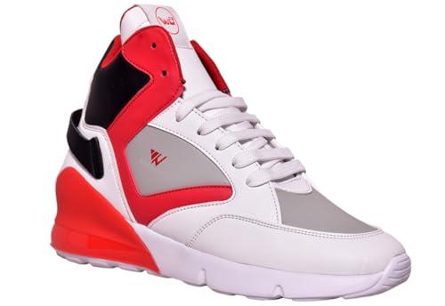 Image of West Code Men's Hip Hop Casual Sneaker Shoe | Shoe for Men's and Boy's | Lace-Up | Walking and Dancing Shoe |