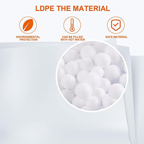 BEWBBAT 2 Pack Contenedor de Agua Plegable con Grifo 15 litros, Botella de Agua Plegable para Camping, Senderismo, Pesca y Emergencias miniatura 5