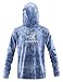 Performance Fishing Hoodie Long Sleeve Hooded Sunblock Shirt UPF 50 Dry Fit Quick-Dry Hoody Sports Sweatshirt