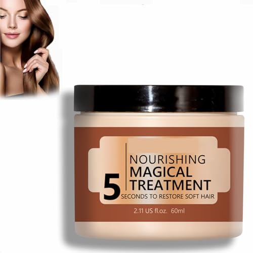 Collagen Hair Mask Hair Treatment,Mascarilla Capilar para una Reparación Profunda,Colágeno para el Cabello,Tratamiento Capilar con Colágeno,Mascarilla de Colageno Hidratacion Profunda Cabello,60g