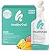 Healthycell Bone Strength Liquid Supplement - Bone Health Supplement with Calcium, Magnesium, Vitamin D3 & Vitamin K2 for Bone Density & Preservation - 30 Gel Packs, Tropical Flavored