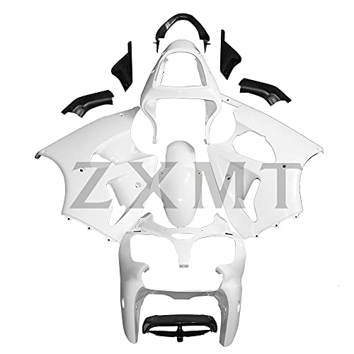 PROMOTOR Unpainted Motorcycle Fairing Kit Injection Body Kit for Kawasaki Ninja ZX 6R 636 2000 2001 2002, ZX600E ZX600J ZZR600 2005 2006 2007 2008 (11 Pcs)
