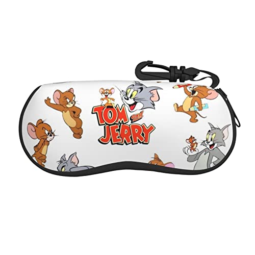 トムとジェリー メガネケース 眼鏡ケース サングラスケース 軽量 ハード コンパクト めがねケース メンズ レディース シンプル おしゃれ メガネ収納ケース AF253-27