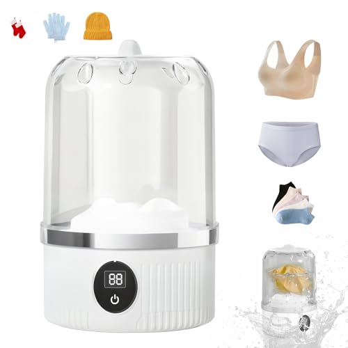 Lavatrice portatile, lavatrice intima, piccole lavatrici, mini lavatrice ricaricabile senza