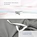 Kotton Culture 1 Pc Queen Size Duvet Cover Only -100% Egyptian Cotton Sateen 600 Thread Count Ultra Soft Premium Durable Comforter Cover Zipper Closure & Corner Ties (White, Queen/Full 90