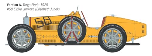 Italeri IT4716JP Bugatti Type 35B 1928 Modelo 1:12 miniatura 3