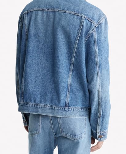 Calvin Klein Men's Essential Denim Trucker Jacket2