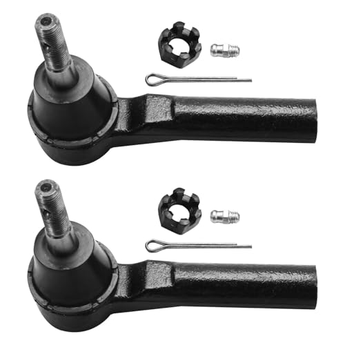 Image of Detroit Axle - 8pc Front End Suspension Kit for 2011-2014 Chrysler 200, 2007-2010 Sebring, 2008-2014 Dodge Avenger, 2 Lower Control Arms 2 Lower Ball Joints 4 Inner Outer Tie Rod Ends Replacement