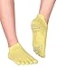 Knitido Plus Sora Calcetines Antideslizantes de Yoga y Pilates, Talla:39-42, Color:verde pistacho (04)