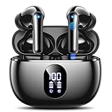 Wireless Earbuds, Bluetooth 5.4 Headphones in Ear 3D Bass Stereo Sound, 48H Wireless Earphones with 4 ENC Noise Cancelling Mic, IP7 Waterproof Bluetooth Earbuds LED, AI-Enhanced Calls for Android iOS - Image 1