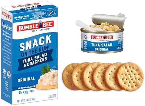 Bumble Bee Snack On The Run! Original Tuna Salad Kit (Pack of 12)