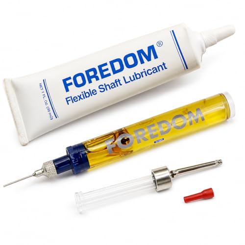 Foredom Flexible Shaft Grease and Handpiece Oil Kit, Flex Shaft Motor...