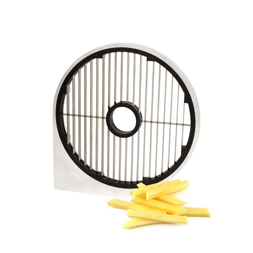Image of TK Round Hopper Vegetable Chopper Replacement Disc - Universal Round Hopper - Fries 8mm