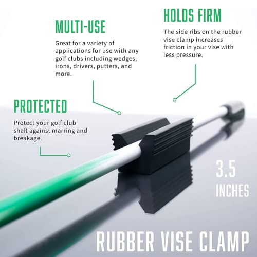 Wedge Guys Golf Grip Kits For Regripping Golf Clubs - Professional Quality - Options Include Hook Blade, 15 Or 30 Grip Tape Strips, 5 Or 8 Oz Grip Solvent & Rubber Vise Clamp #TOP2