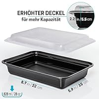 Igluu Meal Prep Boxen (30er-Pack) 1 Fach – 828ml – Ansicht 3