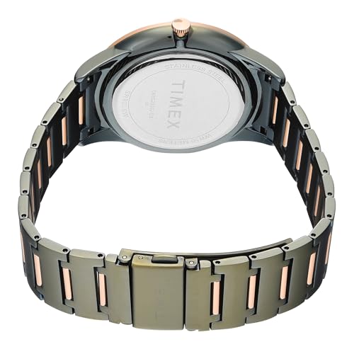 Image of TIMEX Analog Watch for Man with Round Dial & Water Resistant Men's Wrist Watches