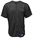 Mizuno Boy's Full Button Mesh Short Sleeve Baseball Jersey