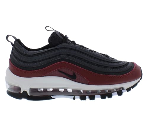 Nike Air Max 97 GS Boys Shoes Size 4.5, Color: Black/Red-Black