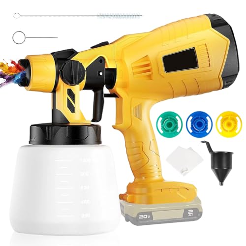 Cordless Paint Sprayer for Dewalt 20V Battery