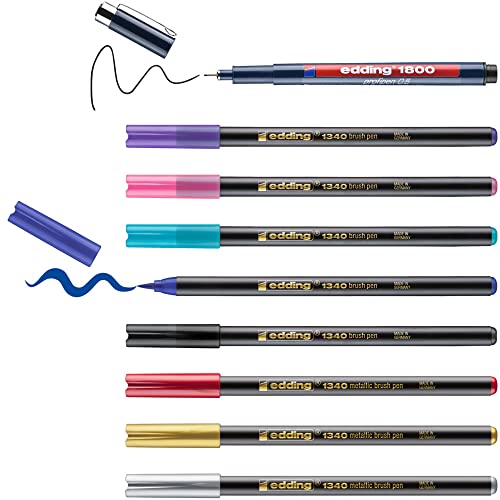 Kit Happy Lettering Edding pour réussir vos dégradés de couleurs sans raturer vos dessins