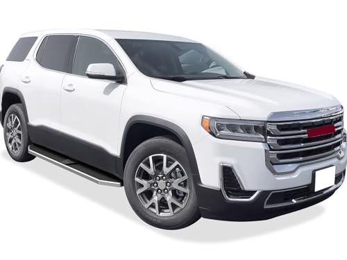 Estribos planos de acero inoxidable para Chevy Traverse miniatura 6