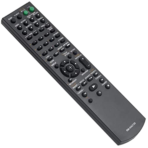 VINABTY RM-AAU130 Replacement Remote Control Fit for Sony DVD A/V Receiver STR-DH130 STRDH130 STR-KM7 STR‑KM7 STR‑DH800 STR‑K1600 STR‑KM5000 STR‑KM7500 STR-DH800 STR-K1600 STR-KM5000 STR-KM7500 - Image 3