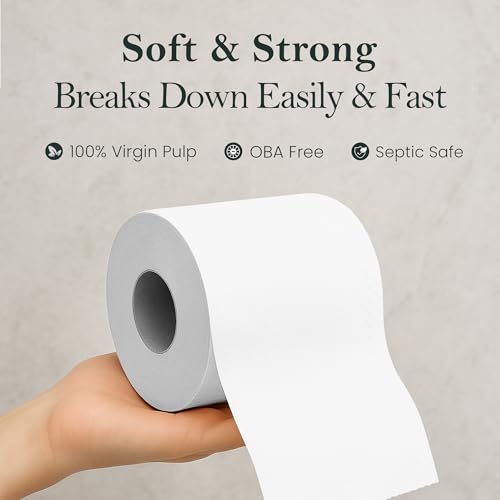 Image of Claret Ultra Soft 3-Ply Virgin Pulp Toilet Rolls | 300 Pulls Each Skin-Friendly | 12 Rolls in 1 Pack | OBA-Free | Sanitary System Friendly (Pack Of 12 Rolls)