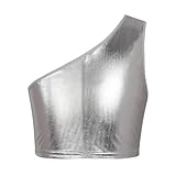 Singolo Spalla, obliquo Spalla, tessuto metallico lucido, fa attirare più attenzione ai bambini