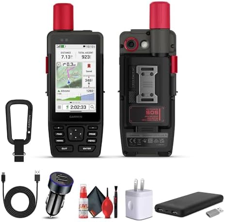 Garmin GPSMAP H1i Plus Rugged Hiking Premium GPS Handheld Navigat...