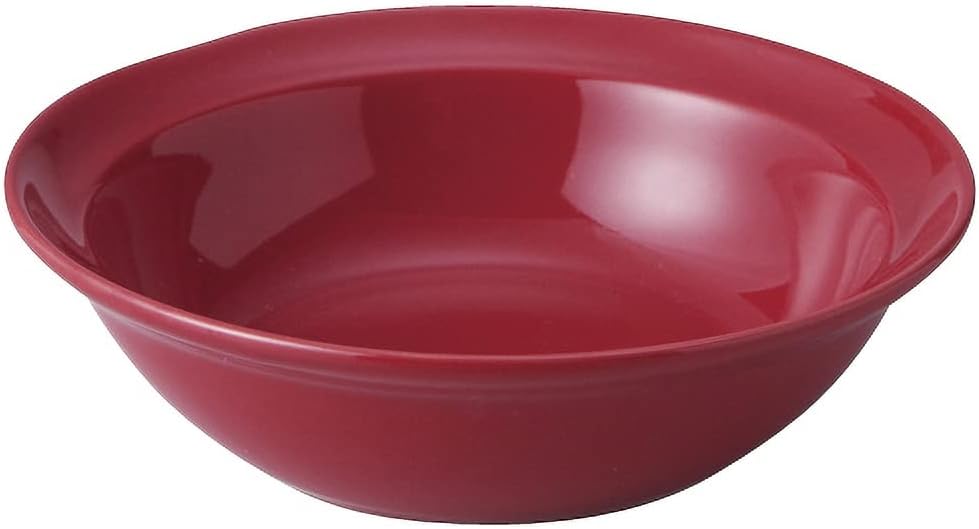 TAMAKI T-942055 Hinata Bowl, 5 Colors, Small, 10.1 fl oz (300 ml), Red, Microwave Safe, Dishwasher Safe