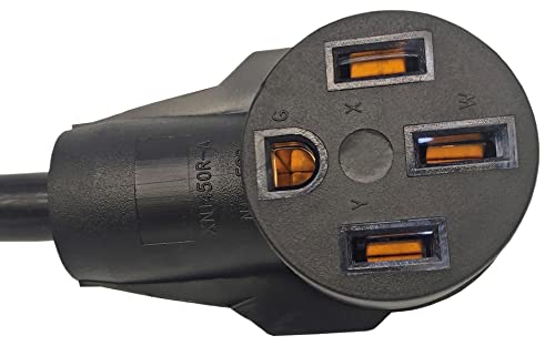 Fullsky FC-EV62045 Household or Generator AC Adapter Cord NEMA 6-20P to NEMA 14-50R Male 6-20P Plug to Female 14-50R EV 4 Prong Receptacle Adapter Only for EV Charging Output Maximum 20Amp 250Volt by FULLSKY - Image 3