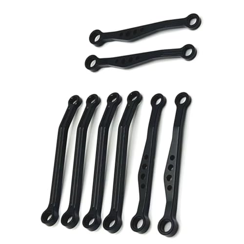 Compatible With WPL C64 1/16 �����[�g�R���g���[���J�[�A�b�v�O���[�h�p�[�c�����A�N�Z�T���[�A���~�����t�����g���A�Œ胍�b�h�L�b�g�ƌ݊������� �p�[�c RC�J�[(Black)